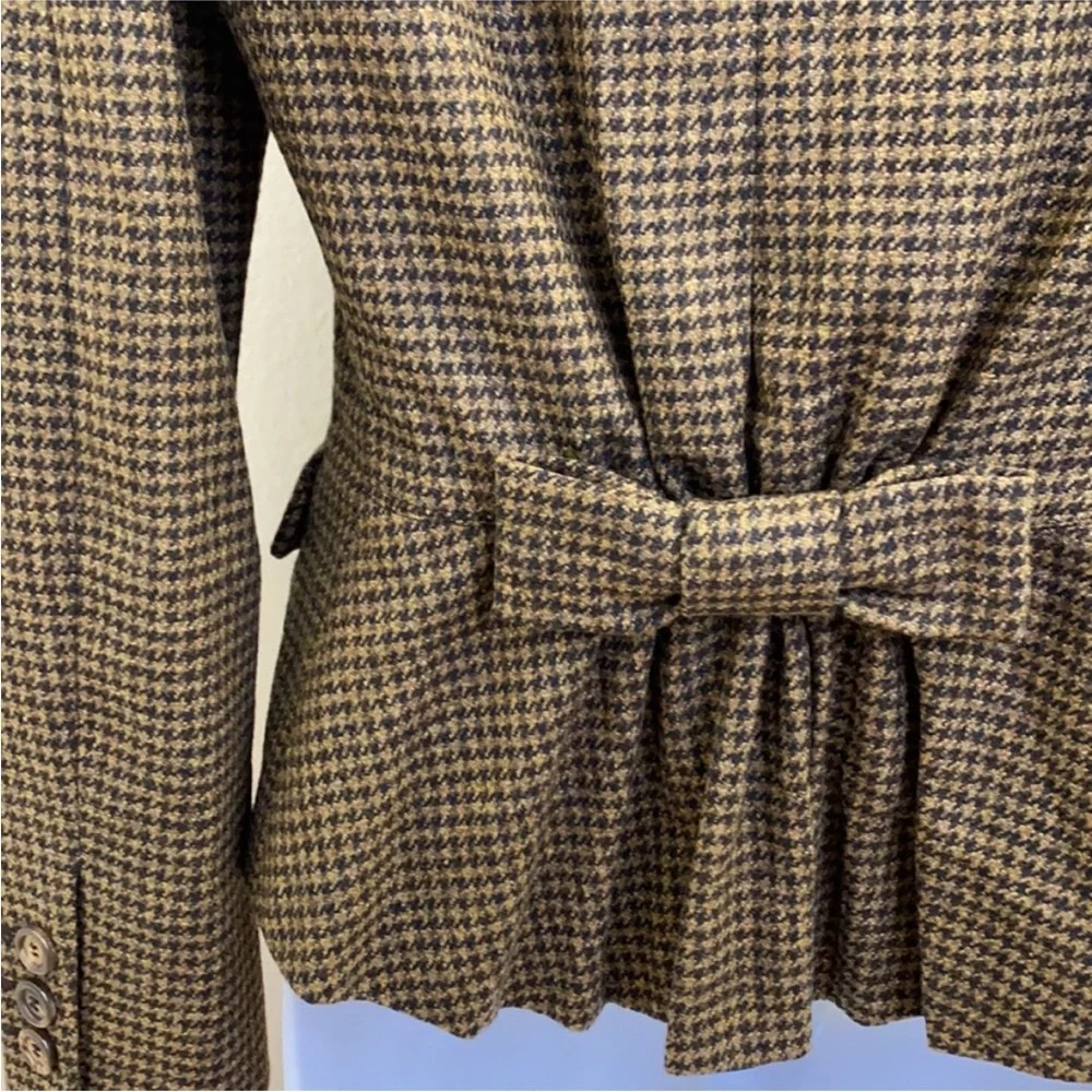 Vintage MOSCHINO Cheap And Chic Virgin Wool Tweed Blazer Jacket - Picture 4 of 8